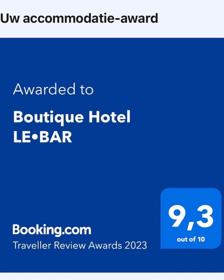 Boutique Hotel Le•Bar Zandvoort Eksteriør billede